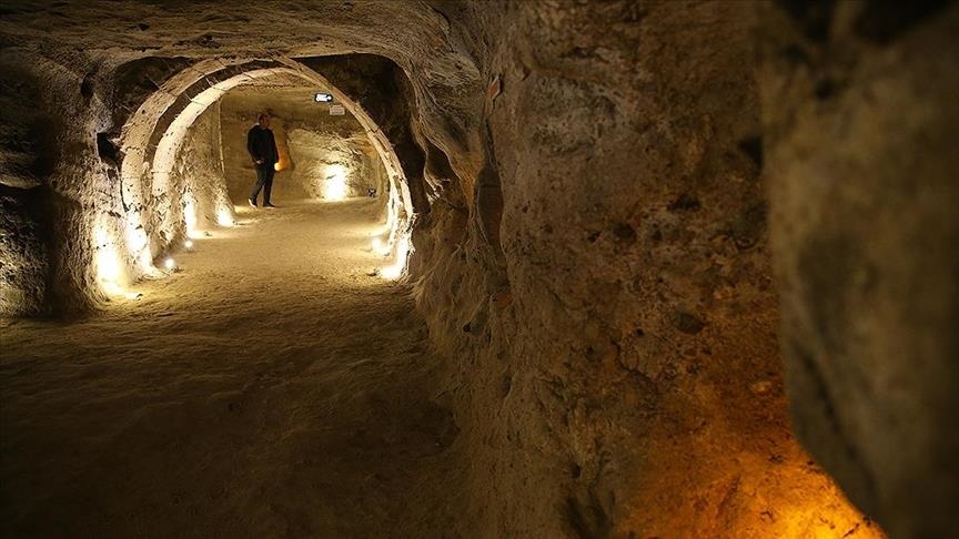 علاقه گردشگران به شهرهای زیرزمینی در منطقه کاپادوکیا ترکیه