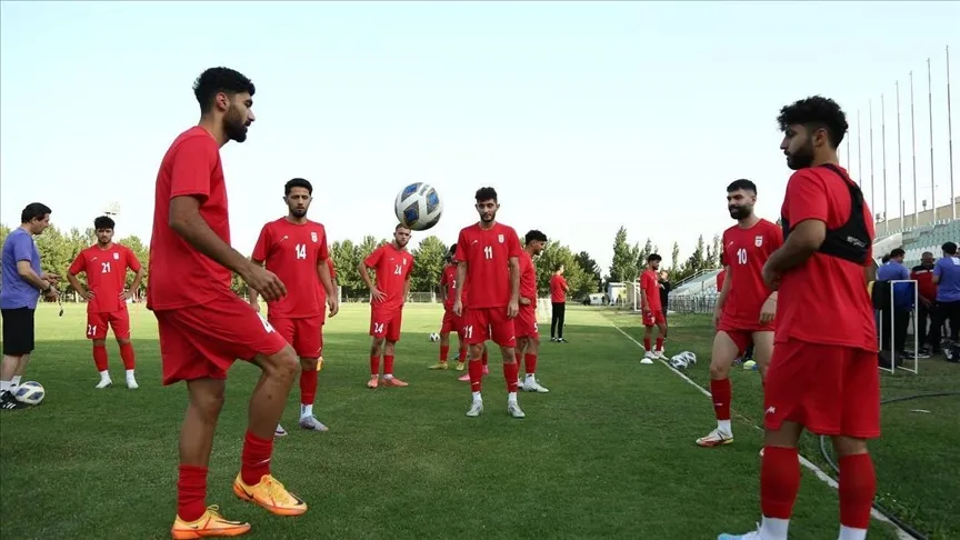 اردوی آمادگی تیم ملی فوتبال امید ایران در ترکیه