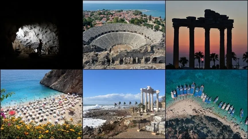 میزبانی آنتالیا از ۱۵ میلیون گردشگر خارجی در سال گذشته