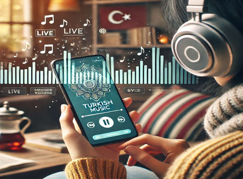 پخش زنده موزیک ترکی از طریق شبکه های رادیویی