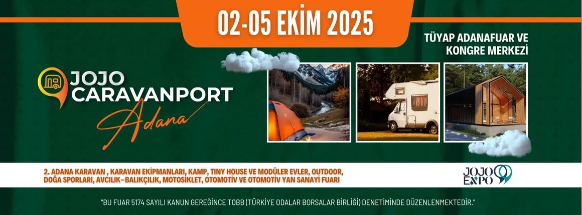 برگزاری نمایشگاه بین المللی کاروان های مسافرتی و تجهیزات داخلی آن در آنتالیا